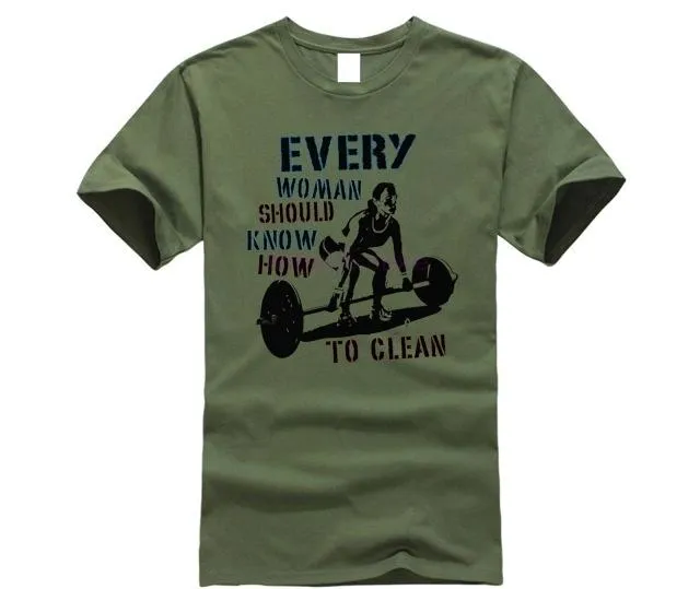 2019 Hot Sale Fashion Everyman ... Crossfit Trains Kettlebell Fitness Workout Grey T-Shirt Tee Shirt