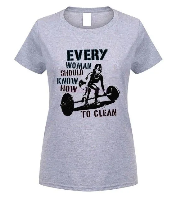 2019 Hot Sale Fashion Everyman ... Crossfit Trains Kettlebell Fitness Workout Grey T-Shirt Tee Shirt