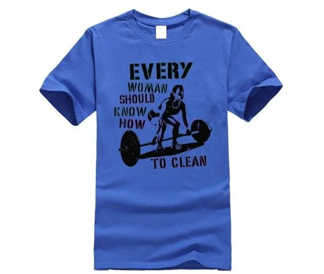 2019 Hot Sale Fashion Everyman ... Crossfit Trains Kettlebell Fitness Workout Grey T-Shirt Tee Shirt