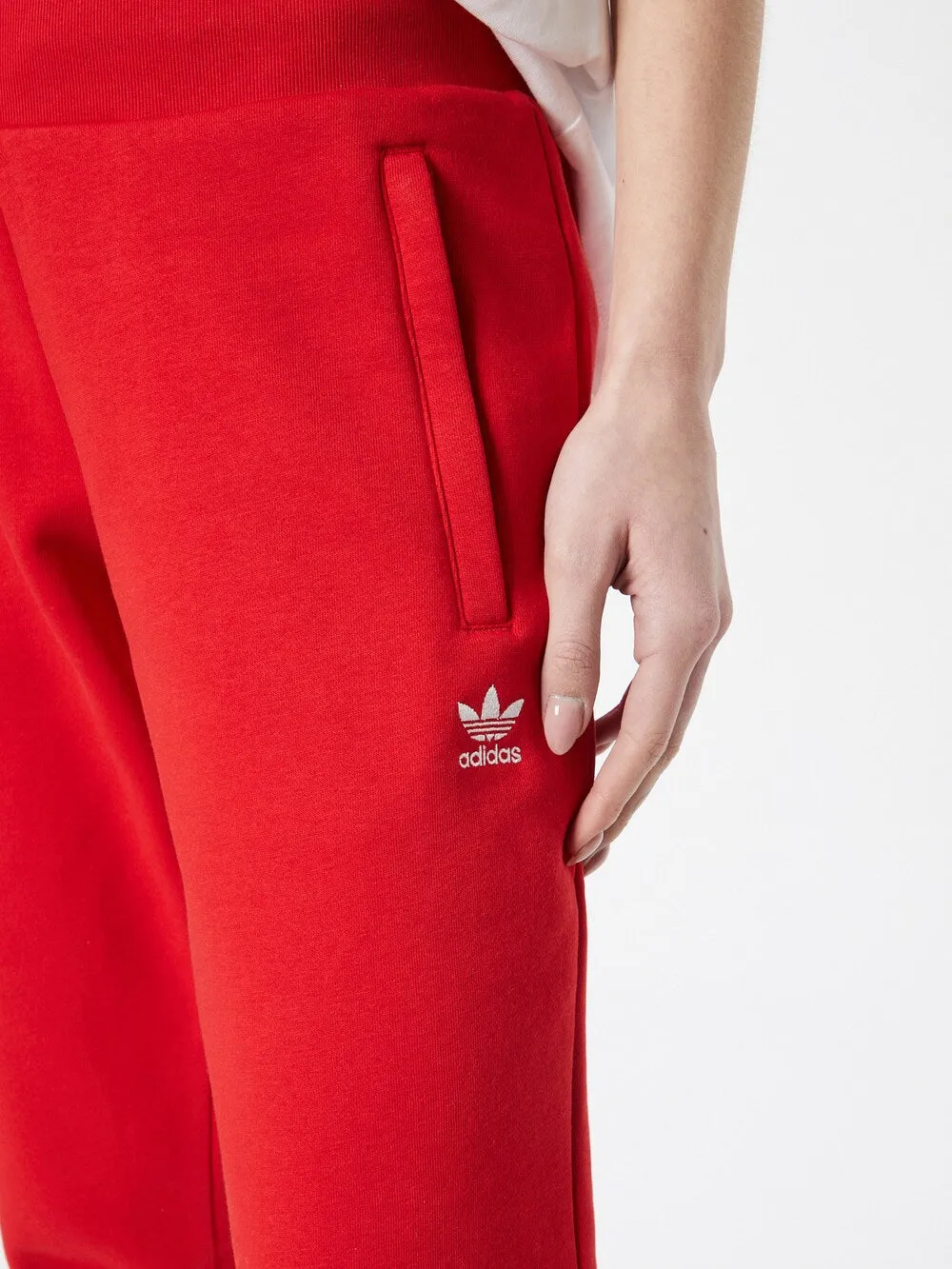 Adidas Adicolor Essentials Tapered Pants, Red