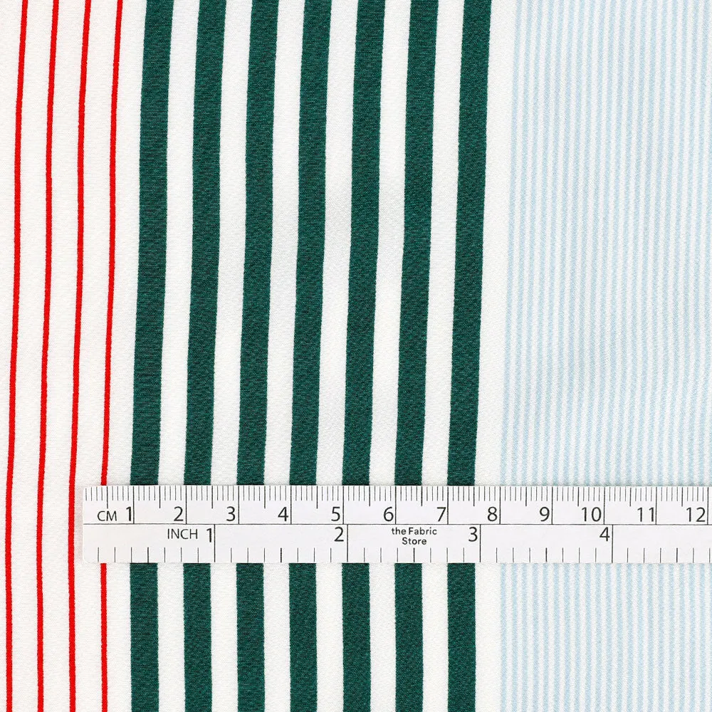 Beach Stripe Viscose - Primary
