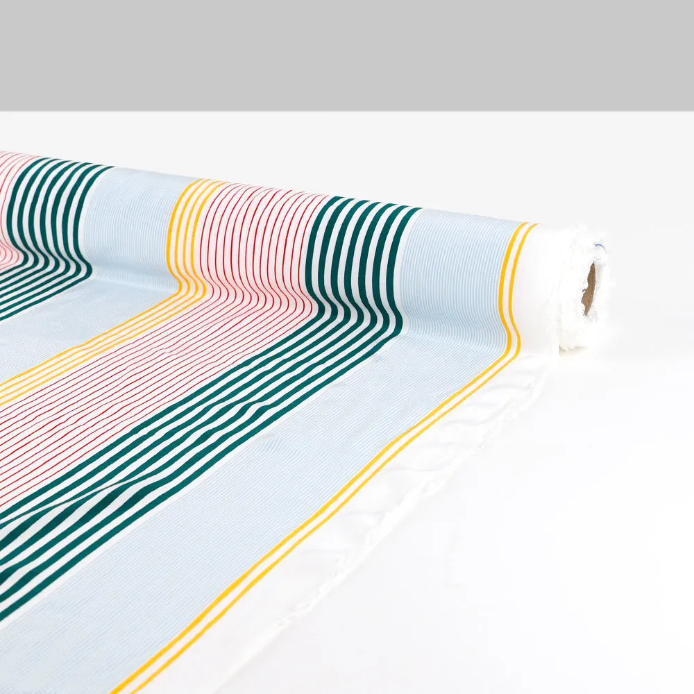 Beach Stripe Viscose - Primary