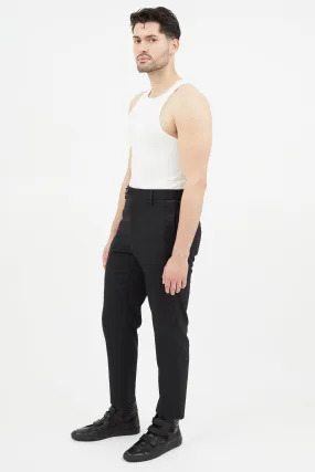 Black Tuxedo Stripe Trouser