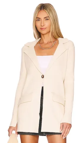 Free People Sarah Blazer in Ivory