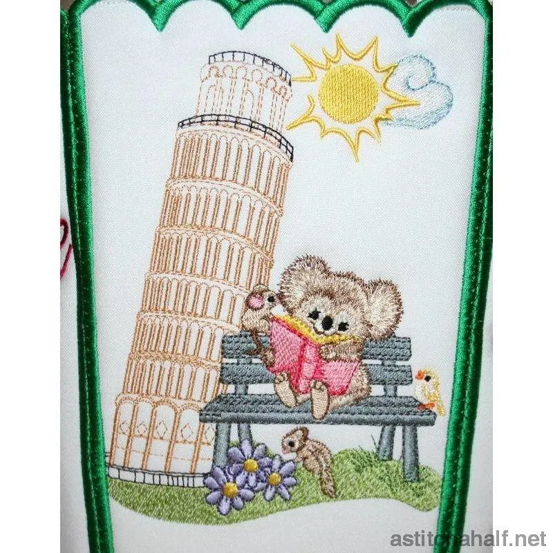 Fuzzy Italy Bucket Bin