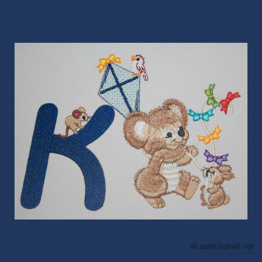 Fuzzy Letter Kk