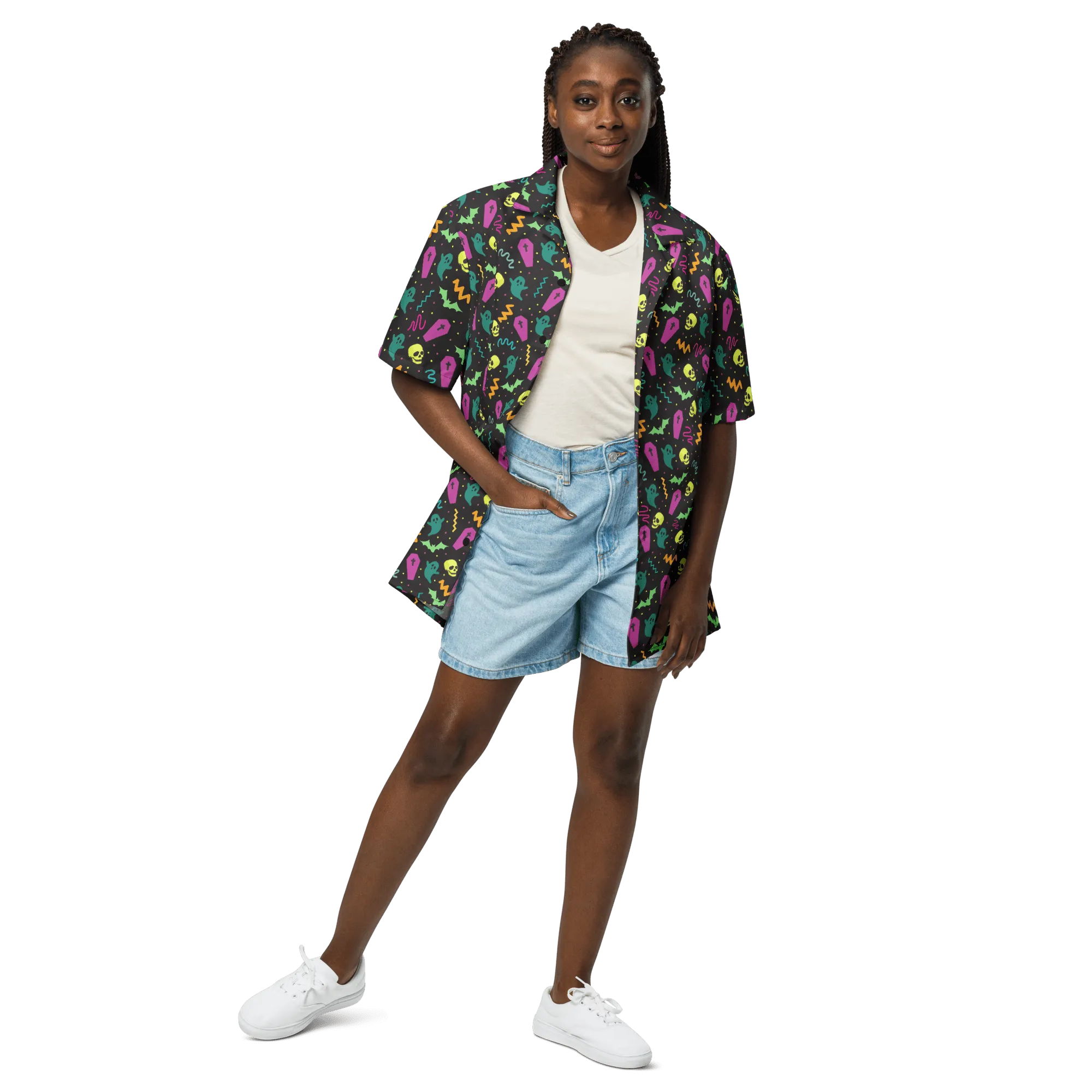 Ghoul Groove Button-Up Shirt