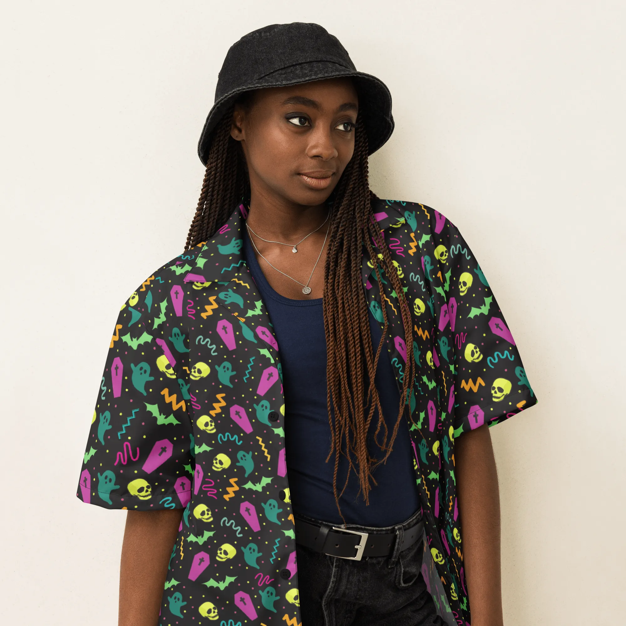 Ghoul Groove Button-Up Shirt