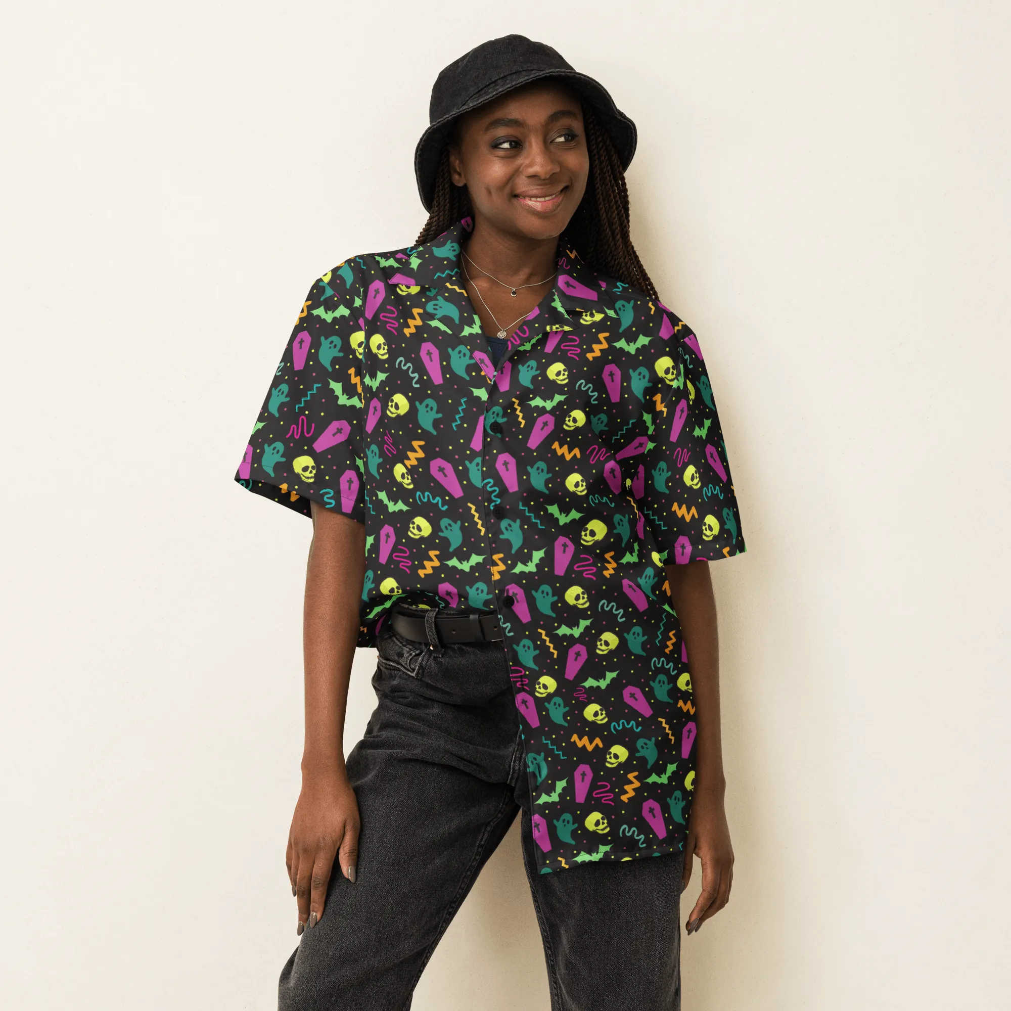 Ghoul Groove Button-Up Shirt
