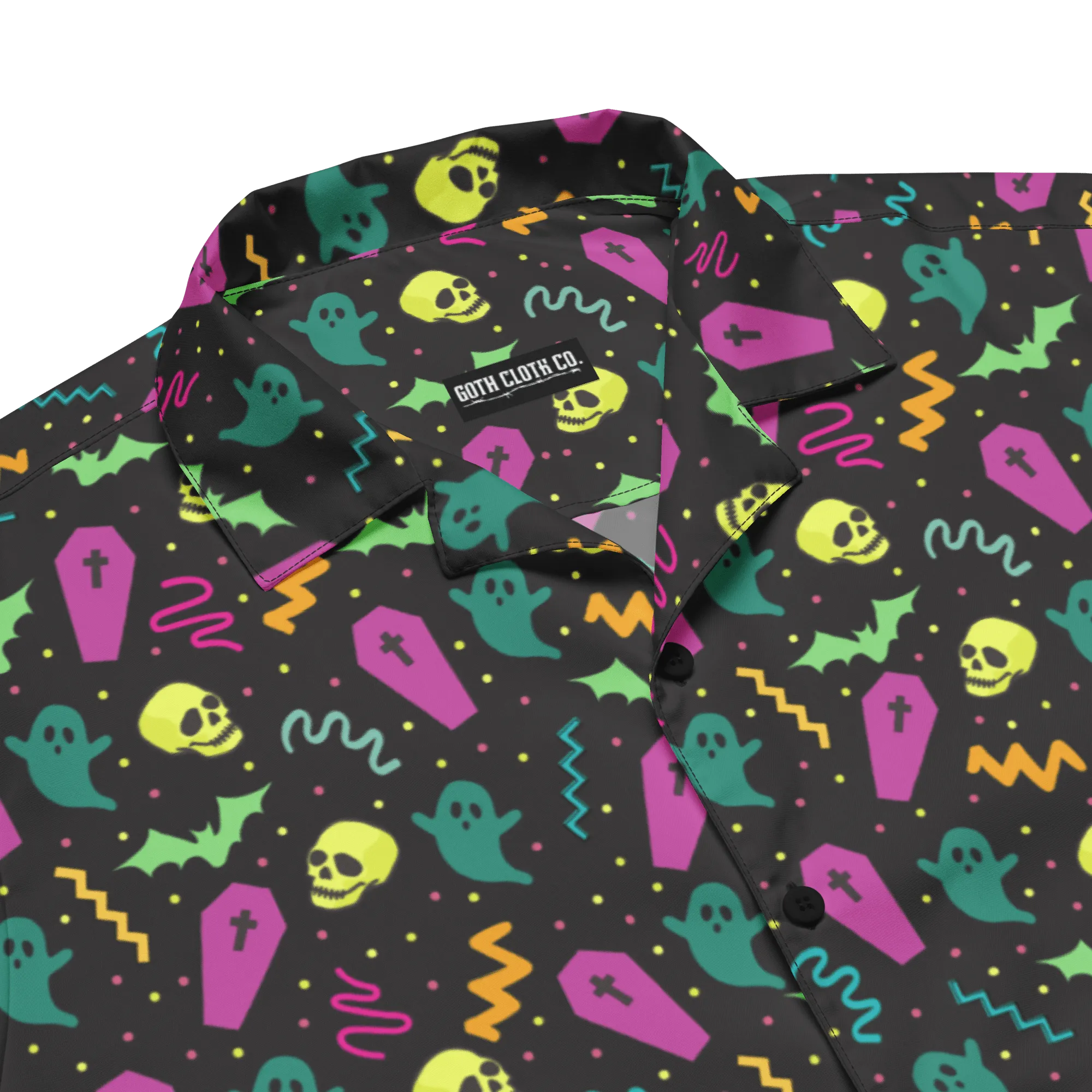 Ghoul Groove Button-Up Shirt