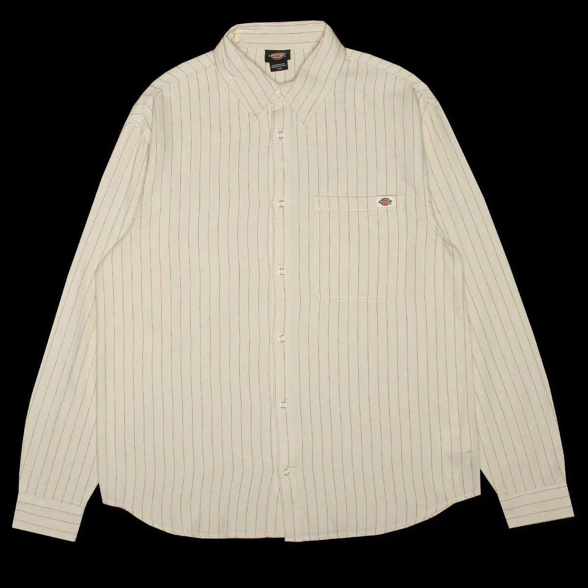 Hickory Stripe Button-Up Shirt