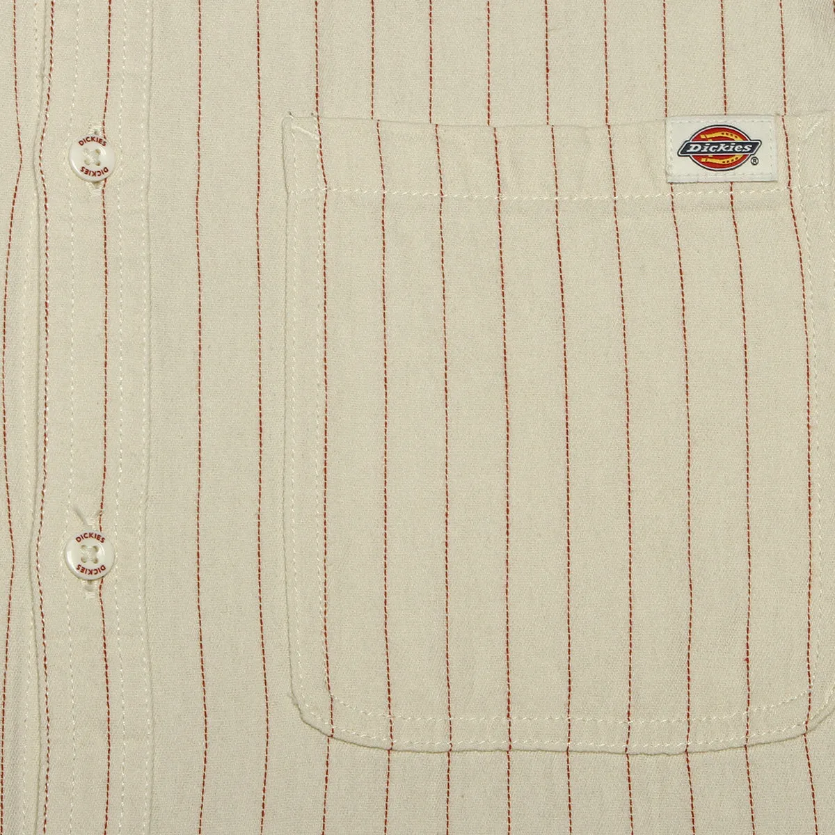 Hickory Stripe Button-Up Shirt