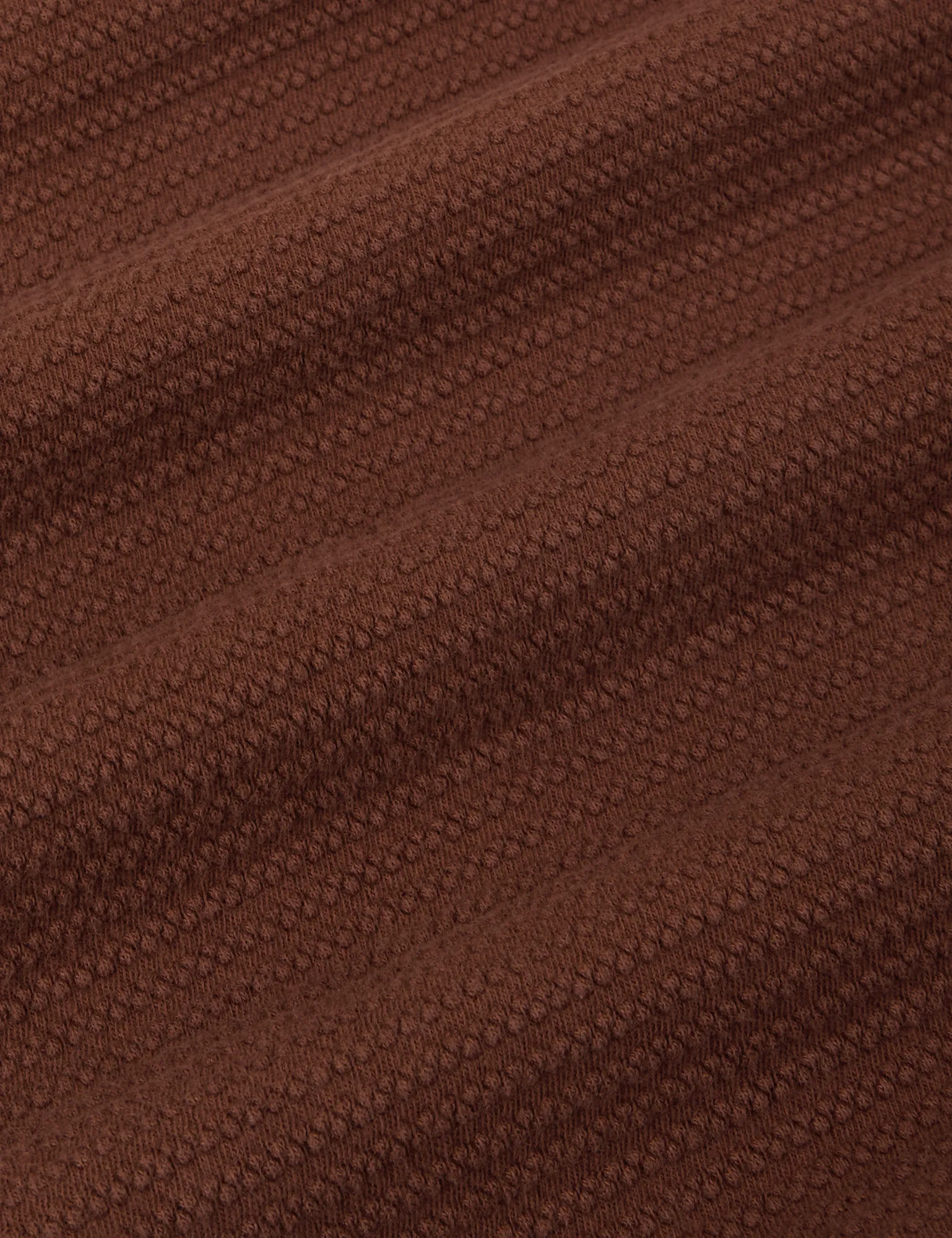 Honeycomb Thermal - Fudgesicle Brown