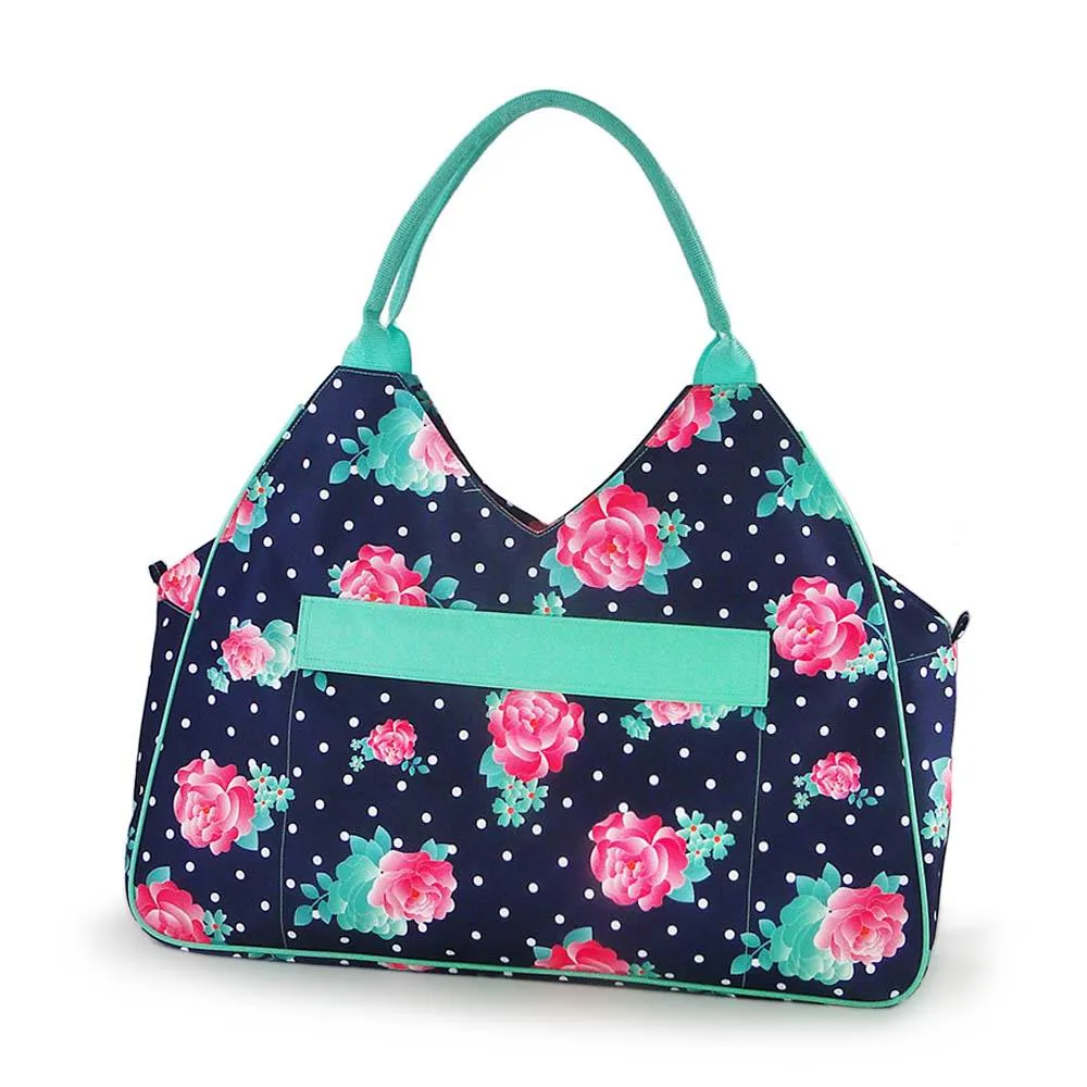 K120 | NEVER-FULL BEACH BAG - FLORAL