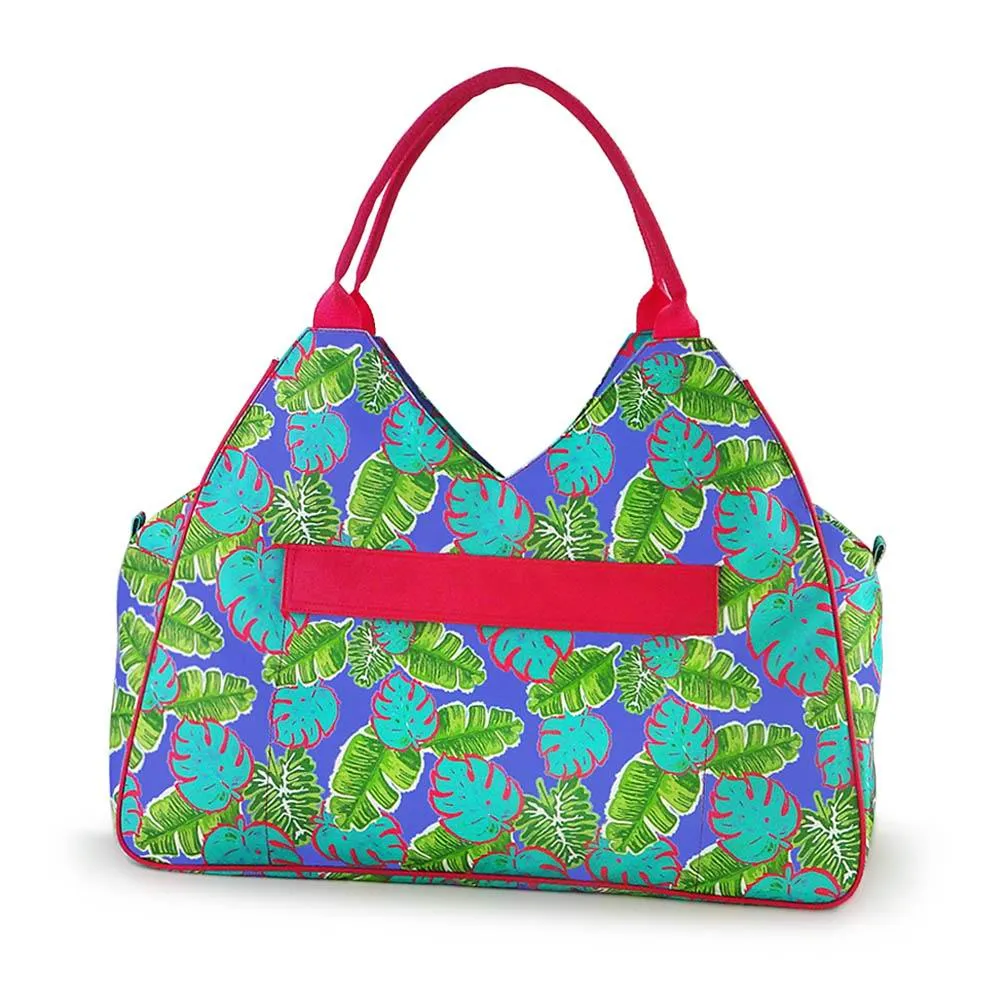 K120 | NEVER-FULL BEACH BAG - FLORAL