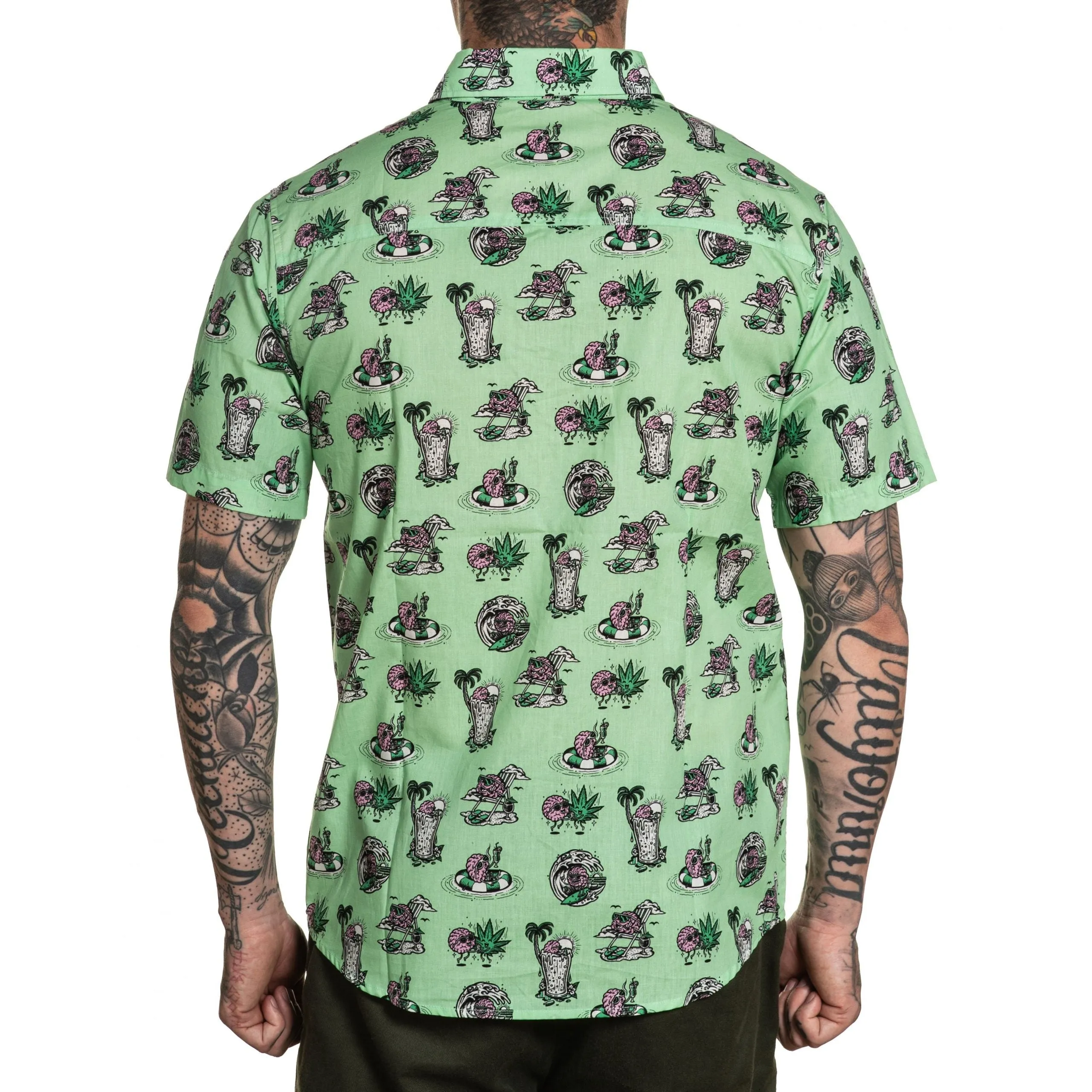 Mental Vacay Button Up Shirt