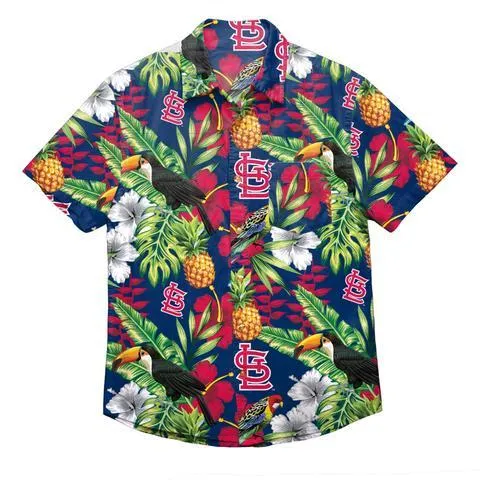 MLB Floral Button Up Shirts