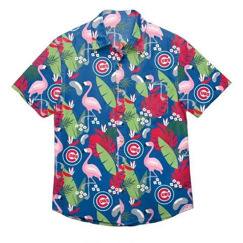 MLB Floral Button Up Shirts