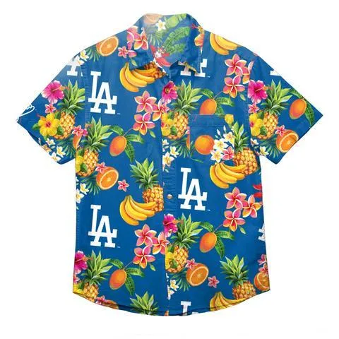 MLB Floral Button Up Shirts