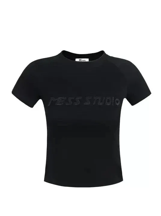 Summer Short Logo Tight American Tops