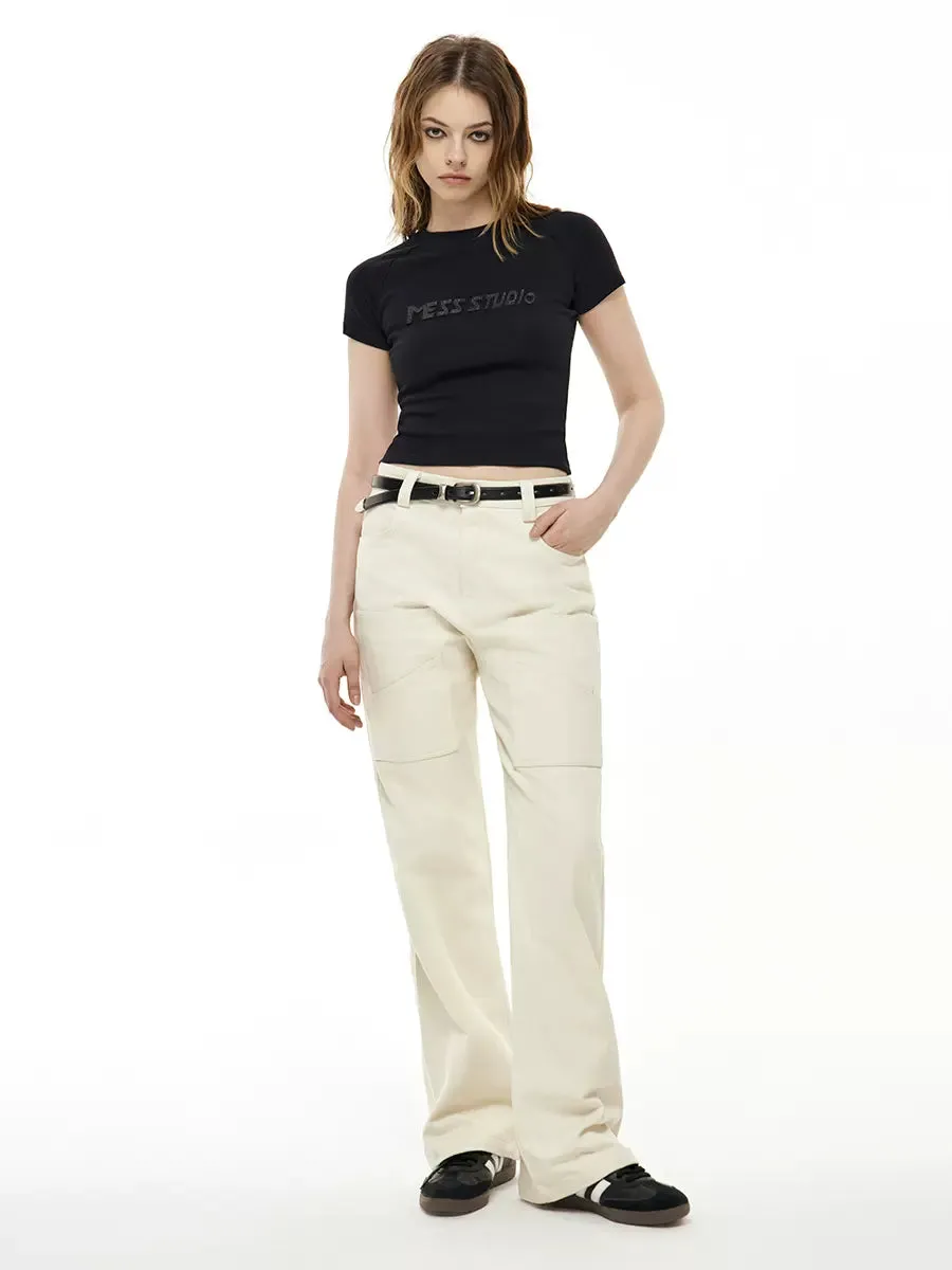 Summer Short Logo Tight American Tops