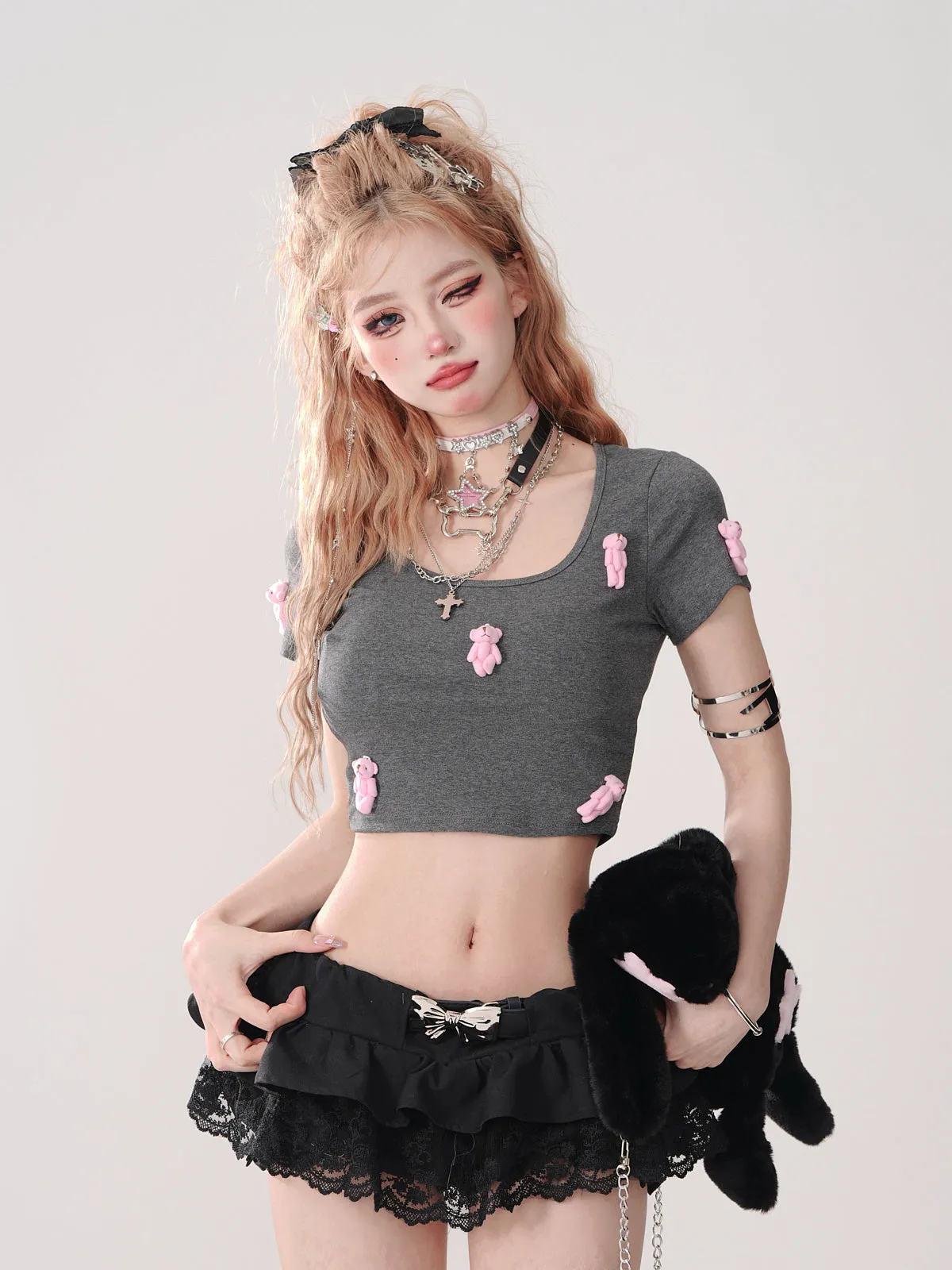 Sweet Short Girl Tops