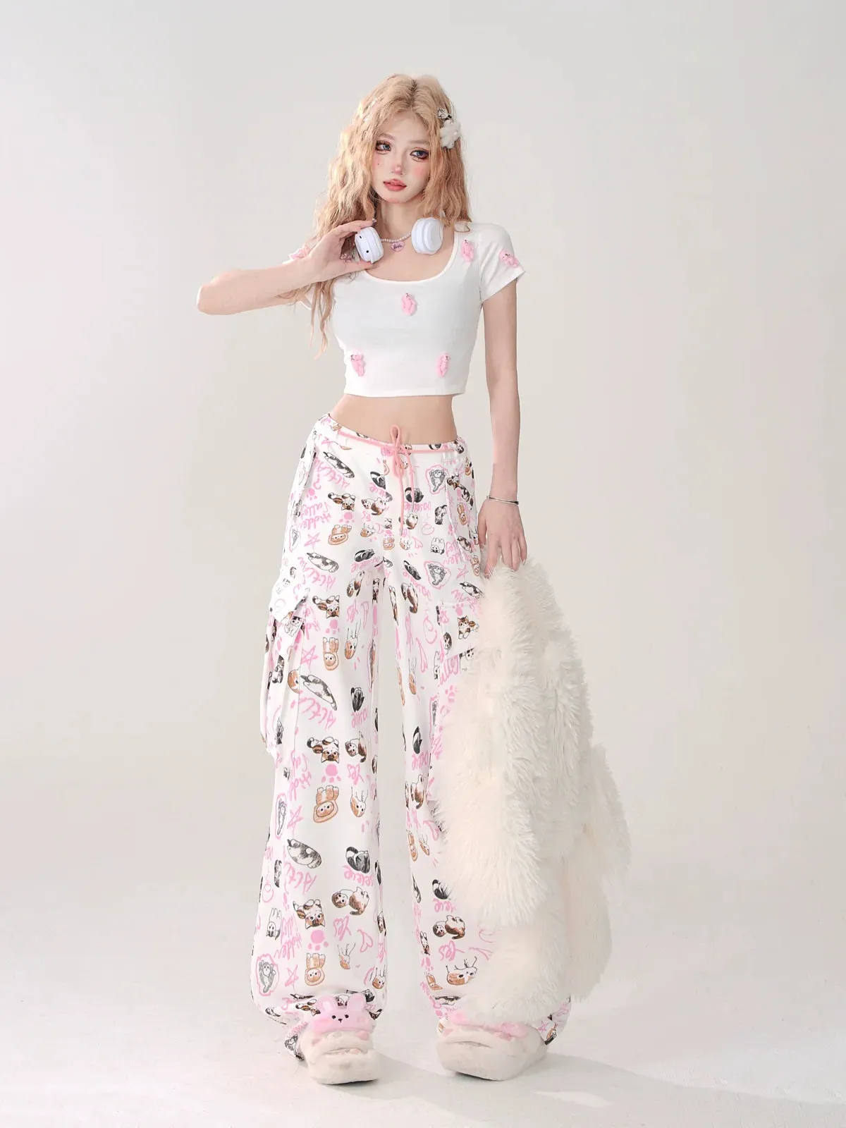 Sweet Short Girl Tops