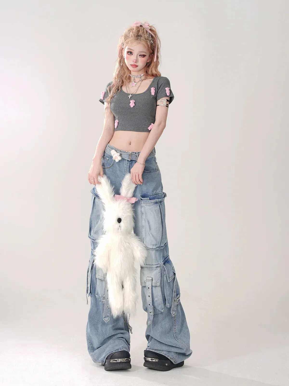 Sweet Short Girl Tops
