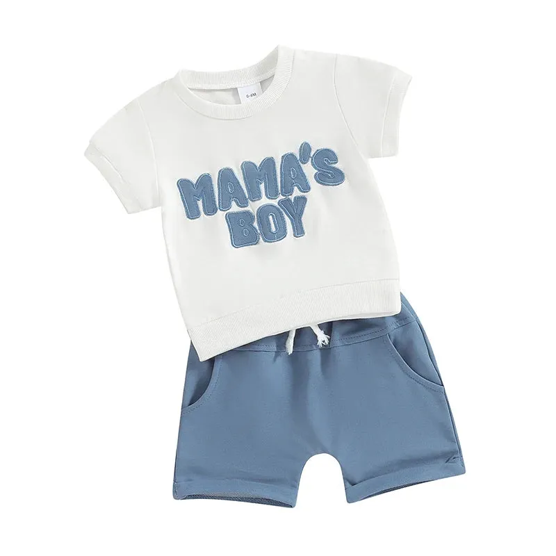 Toddler Baby Boy Summer Clothes Set