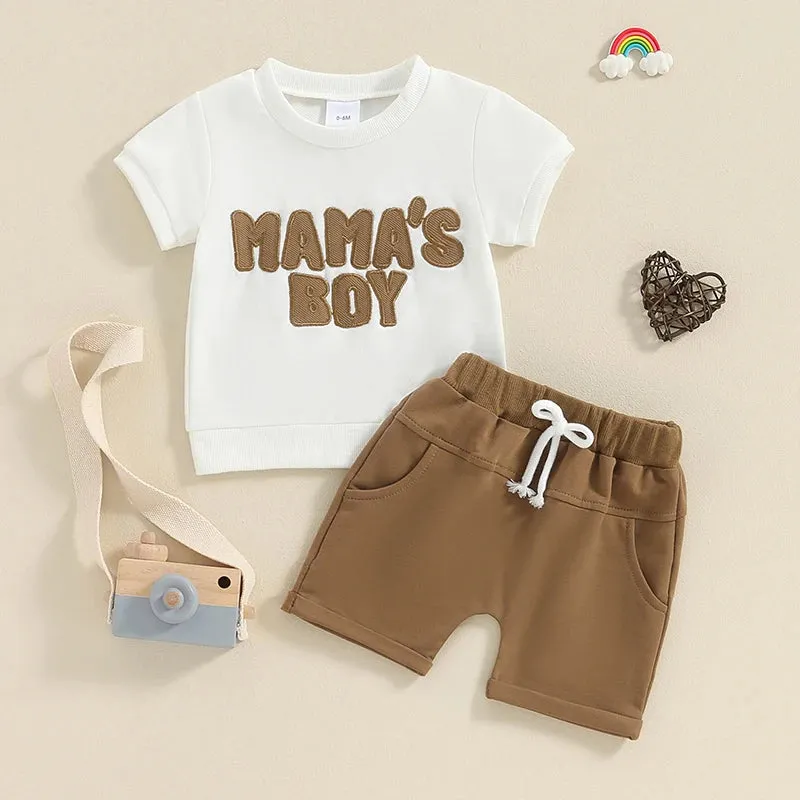 Toddler Baby Boy Summer Clothes Set