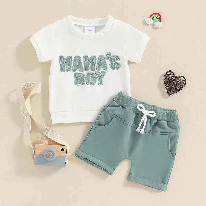 Toddler Baby Boy Summer Clothes Set