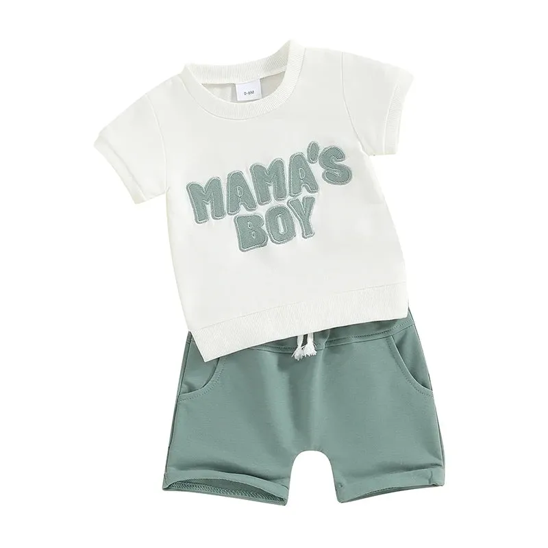 Toddler Baby Boy Summer Clothes Set
