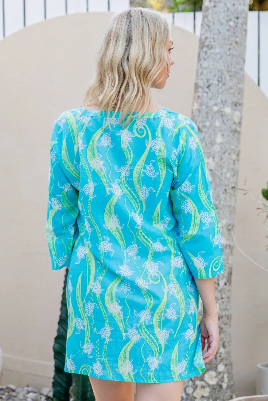 Turtle Cotton Beach Tunic